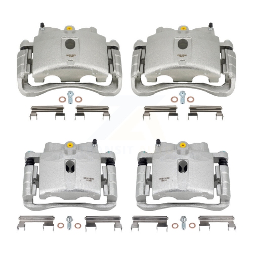 Front Rear Brake Caliper Kit For Chevrolet GMC Sierra 2500 HD Silverado 3500 Classic H2 KBC-100061