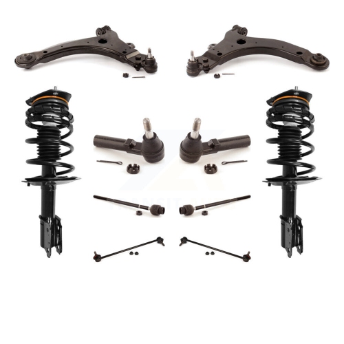 TRANSIT AUTO  Front Control Arms & Complete Shock Tie Rods Link Sway Bar Kit (10PC) for Buick Lacrosse Kss-103941