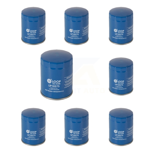 LOOP  Engine Oil Filter (8 Pack) for Ford F-150 Chevrolet Gmc Sierra 1500 Silverado Explorer HD Klo-100226