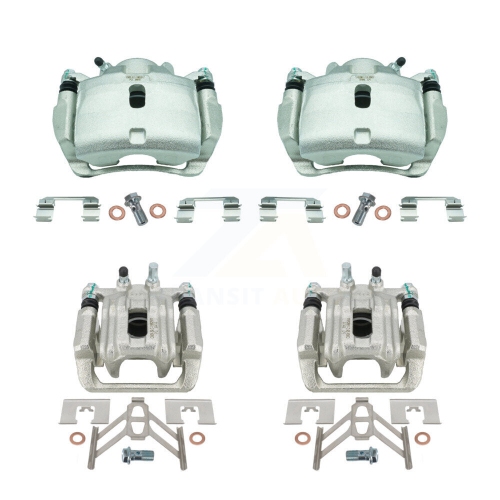 CMX  Front Rear Brake Caliper Left Right Side (Driver Passenger) Kit for 2005-2006 Honda Cr-V Kbc-100524