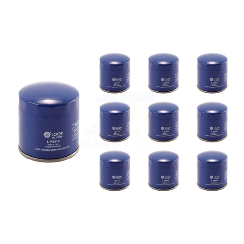 LOOP  Engine Oil Filter (10 Pack) for Ford Escape Toyota Mazda Volkswagen 3 Jetta Tacoma Focus Klo-100105