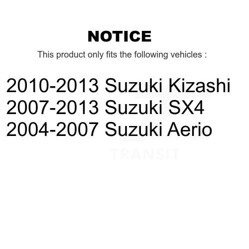 Front Suspension Bar Link Pair For Mazda 3 CX-30 Suzuki SX4 CX-50 Sport Kizashi Aerio EV KTR-100692