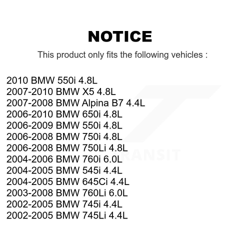 Engine Variable Valve Timing Solenoid SEN-2VTS0184 For BMW X5 650i 645Ci 550i 750i 545i 750Li