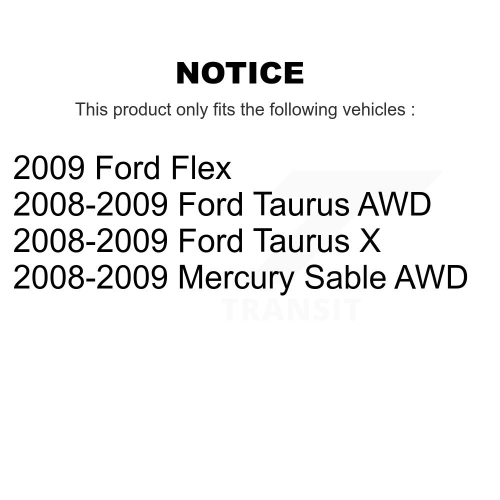 TOR-CK620214 de joint à rotule du bras inférieur droit de suspension avant pour Ford Flex Taurus X