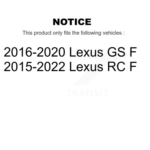 Front Suspension Stabilizer Bar Link Kit For Lexus RC F GS KTR-104214