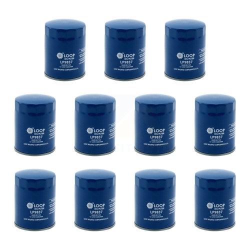 LOOP  Engine Oil Filter (11 Pack) for Chevrolet Impala Pontiac Malibu Buick Gmc Colorado Canyon Klo-100126