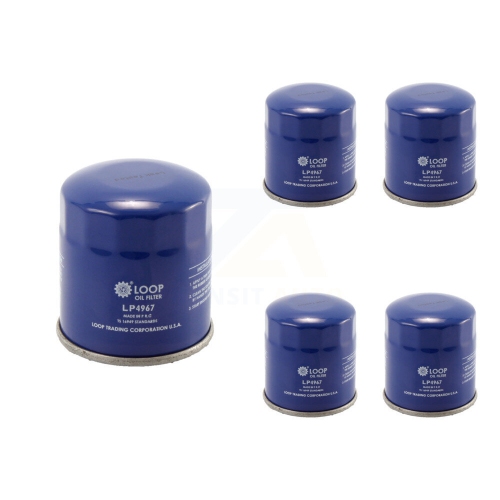 LOOP  Engine Oil Filter (5 Pack) for Toyota Corolla Rav4 Yaris Camry Lexus Highlander Matrix C Klo-100094