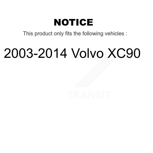 Front Lower Suspension Control Arm Without Ball Joint Kit For 2003-2014 Volvo XC90 KTR-105184