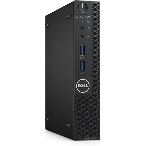 Refurbished - Dell OptiPlex 3050 SFF SFF Desktop - Black (Intel i5-6500 / 8 GB RAM / 500 GB HDD / Windows 10 Pro)