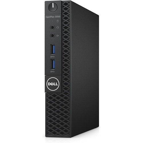 Refurbished - Dell OptiPlex 3050 SFF SFF Desktop - Black (Intel i5-6500 / 8 GB RAM / 500 GB HDD / Windows 10 Pro)