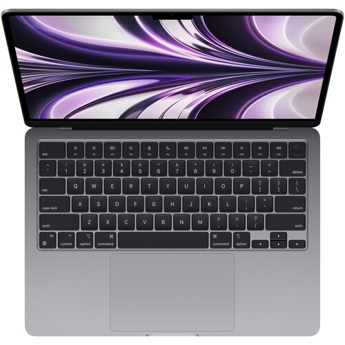 Open Box - Apple MacBook Air w/ Touch ID - Space Grey 13.6" Laptop - Space Gray (Apple M2 / 8 GB RAM / 256 GB SSD / MacOS)