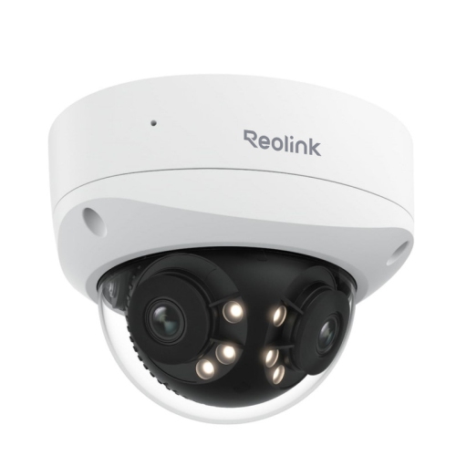 REOLINK  Duo 3V Poe - 16Mp Uhd Ik10 Dual-Lens Poe Camera With Motion Track, 180° Panorama, Color Night Vision