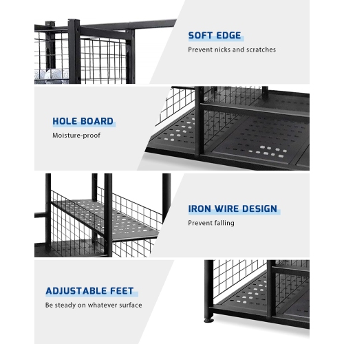 Zachvo Golf Storage Garage Organizer, Golf Bag Organizer, Golf Rack, Golf Equipment Storage, Golf Organizer for Garage
