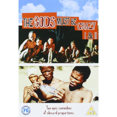 GODS MUST BE CRAZY 1&2 - DVD