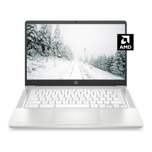 HP  Chromebook 14" Fhd Ips Laptop - Ceramic (Amd 3015Ce/ 32GB Emmc /4GB Ram/ Chrome Os) In White
