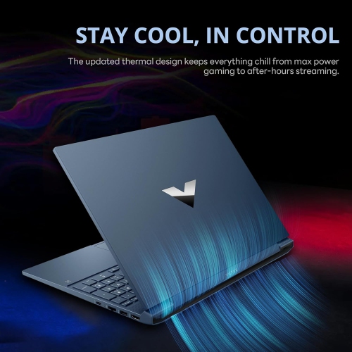 Refurbished - HP Victus Gaming Laptop, 15.6" FHD 144Hz IPS Display, Intel i5-13420H, 512GB PCIe SSD, 8GB RAM, NVIDIA GeForce RTX 3050, Backlit