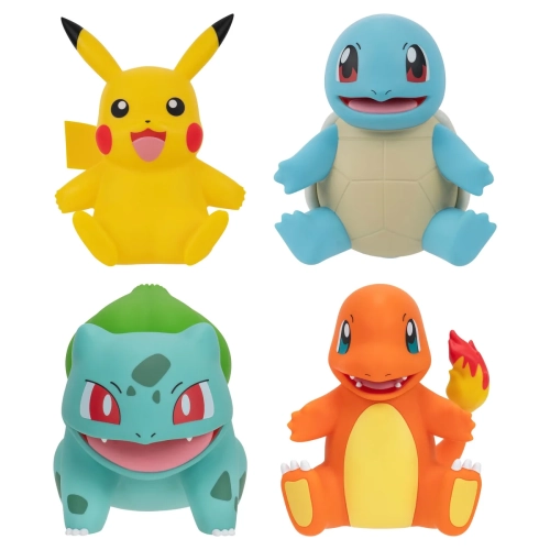 Pokemon 8-inch Deluxe Vinyl Figures – 4 pack