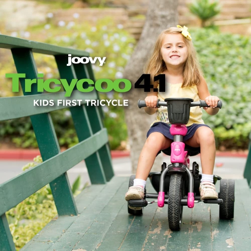 Tricycle Joovy 1026 Tricycoo 4,1, rose