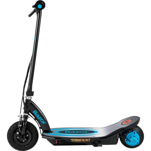 Razor Power Core E100 Electric Scooter - Aluminum Deck - Blue