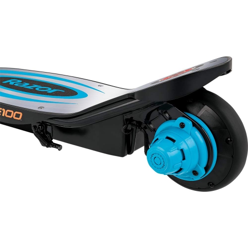 Razor Power Core E100 Electric Scooter - Aluminum Deck - Blue