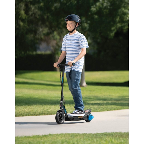 Razor Power Core E100 Electric Scooter - Aluminum Deck - Blue