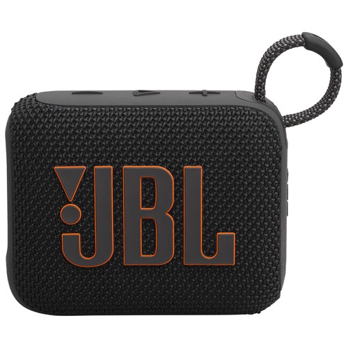 Open Box - JBL Go 4 Portable Bluetooth Waterproof Speaker - Black