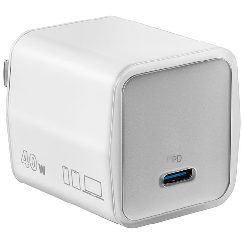 Chargeur mural compact USB-C de 40 W d'Insignia - Exclusivité Best Buy