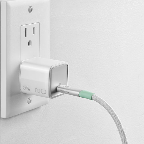 Insignia 40W USB-C Compact Wall Charger - Only at Best Buy