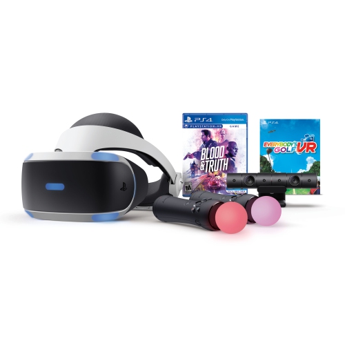 Open Box - Sony PlayStation VR Blood & Truth and Everybody's Golf Bundle