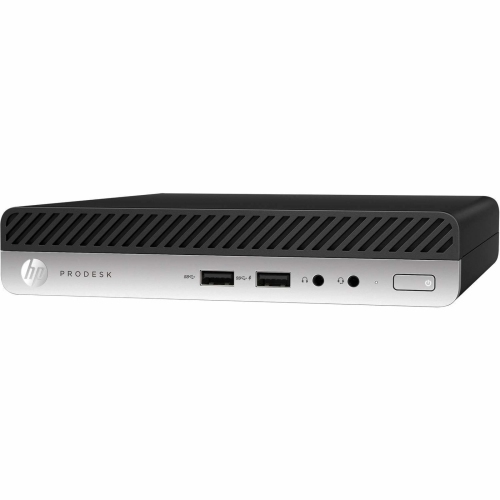 HP ProDesk 400 G4 Micro Tower Desktop - Intel Core i5-8500T, 16GB Memory, 256GB SSD, Win 11 Pro by HP - Refurbished condition - Image 2