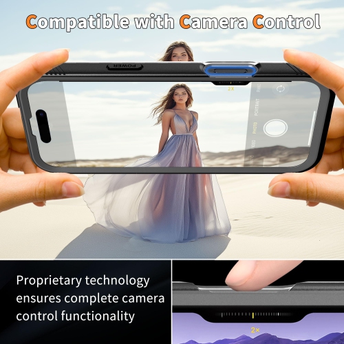 iPhone 16 Pro Waterproof Shockproof Case with Screen/Camera Protector - Heavy Duty/Dustproof/Rugged360 Full Body Protective Cover 6.3"