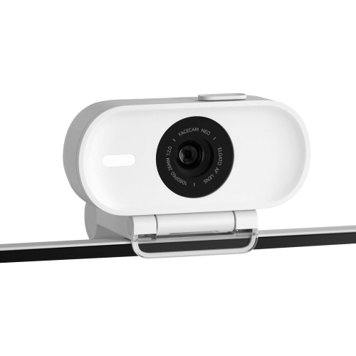 Image 1 de 10.. Elgato Facecam Neo – Full HD Webcam with Easy-Slide Privacy Shutter, Light Correction, for Video Calls, Streaming,