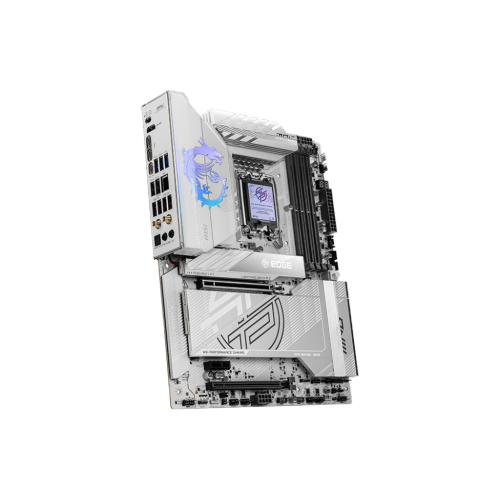 MSI MPG Z890 EDGE TI WIFI, 4 DIMMs, Dual Channel DDR5 9200+ MT/s, LGA 1851, 5x M.2 Slots, Wi-Fi 7, Bluetooth 5.4