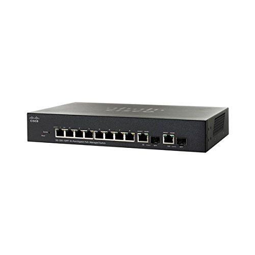 NOUVEAU commutateur GIG Cisco SG300-10 SG 10 ports boîte ouverte Nouveau boîte ouverte. garantie de 1 ans