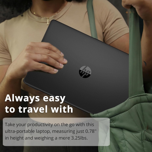 HP 14" HD Anti-Glare Laptop, AMD Athlon Silver 3050U, 128GB SSD, 8GB RAM, AMD Radeon Graphics, Webcam, Bluetooth, HD Audio, Windows 10s, Black, 32GB