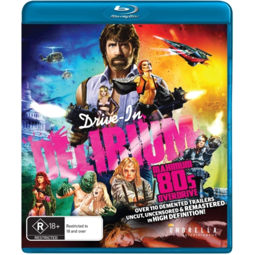 DRIVE IN DELIRIUM: HI DEF HYSTERIA - MAXIMUM '8S OVERDRIVE - Blu-ray