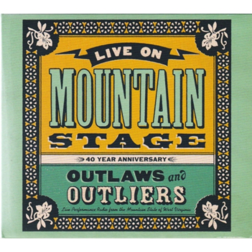 Image 1 de 1.. Various - LIVE ON MOUNTAIN STAGE: OUTLAWS & OUTLIERS - CD