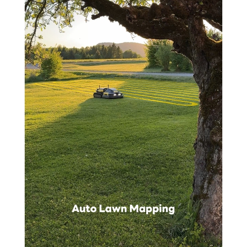 YARBO Robotic Lawn Mower for Large Yard up to 6 Acres, Remote Control Robotic Lawnmower with 1.2"-4.0" Cutting Height, 70% Slopes, AI Vision & RTK