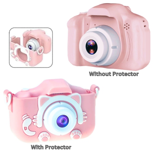 Appareil photo numérique pour enfants MAKATA 48&nbsp;Mpx avec jeux vidéo HD et musique MP3, caméra jouet amusante pour enfants de moins de 13 ans,