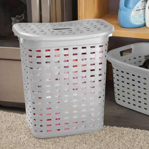 Weave laundry Hamper- Gray, Pack of 2