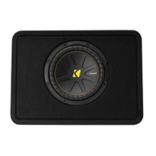 Kicker 50TCWC104 CompC Series Single 10" 250W RMS Loaded Enclosure - 4 Ohm