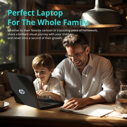 HP 15.6” FHD Laptop, Intel i3-1215U, 128GB SSD, 8GB RAM, Intel UHD Graphics, HD Webcam, Numpad, Wi-Fi 6, Bluetooth, Gray, Windows 11 by HP - Open Box condition - Image 7