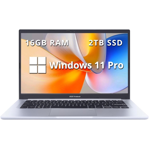 ASUS  Refurbished Excellent - Vivobook 14 14" Fhd Lightweight Laptop, Intel I5 1240P, 2Tb PCie SSD, 16GB Ram, Backlit Keyboard, Fingerprint Sensor