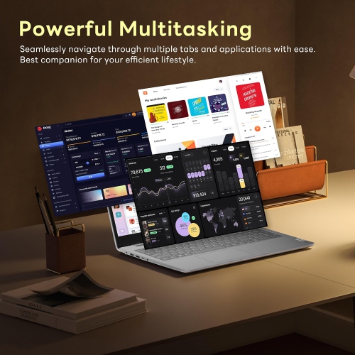 Lenovo V15 G4 AMN 15.6" FHD Laptop, AMD Ryzen 5 7520U, 1.16TB Storage(1TB SSD+160GB Docking Station Set), 8GB LPDDR5, AMD Radeon 610M Graphics, HD