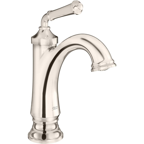 AMERICAN STANDARD  7052107.013, Delancey Single Hole Single-Handle Bathroom Faucet 1.2 Gpm, Polished Nickel