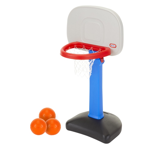 LITTLE TIKES  Easy Score Basketball Set, Blue, 3 Balls