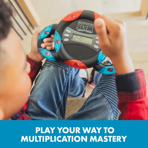 Educational Insights Multiplication Slam, Handheld Electronic Math Game, Ages 8+