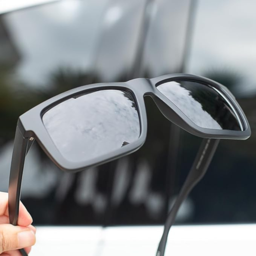 MAXJULI XXL Size Extra Large Z87 Sunglasses for Big Wide Heads Men TR90 Ultralight UV400 Protection Glasses 8228