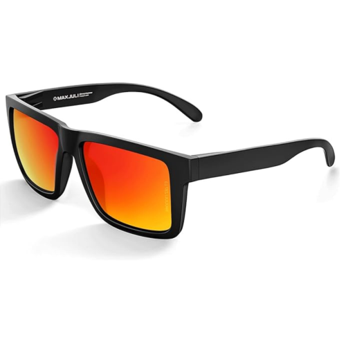 MAXJULI XXL Size Extra Large Z87 Sunglasses for Big Wide Heads Men TR90 Ultralight UV400 Protection Glasses 8228