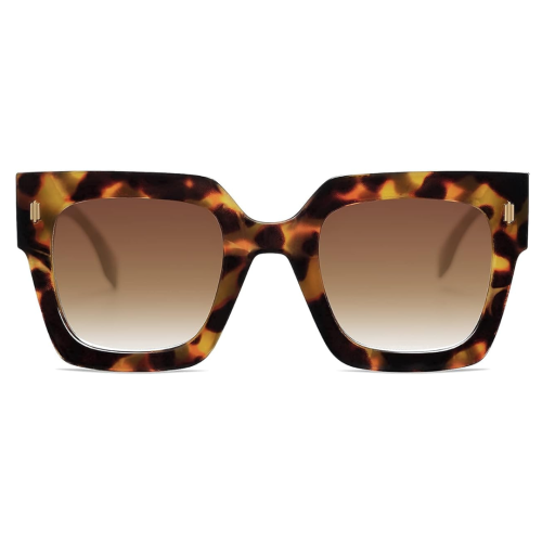 SOJOS  Vintage Oversized Square Sunglasses for Women, Retro Womens Luxury Big Sun Glasses Uv400 Protection Sj2194 Dana In Multicolor